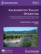 Sacramento Valley Overture Concert Band sheet music cover